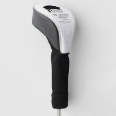 Aangepaste PhD Doctorshoed Doctorale Graad Afstude Golfheadcover (Schuin)