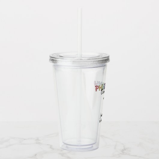 Aangepaste Phlebotomy Technician PBT Phlebotomy Te Acryl Drinkbeker (Rechts)