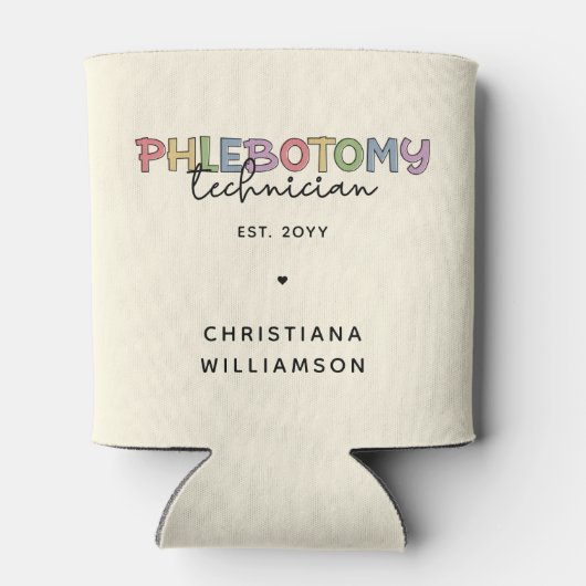 Aangepaste Phlebotomy Technician PBT Phlebotomy Te Blikjeskoeler (Achterkant)