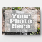 Aangepaste Photo Desk Calendar 2014 Fotoplaat (voorkant)