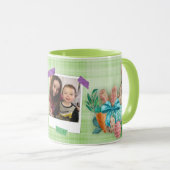 Aangepaste Photo Easter Bunny Tea Cup Mok (Voorkant rechts)