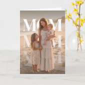 Aangepaste PhotoPop Moeder Kaart (Gele Bloem)