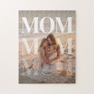 Aangepaste PhotoPop Moeder Legpuzzel