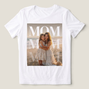 Aangepaste PhotoPop Moeder Tri-Blend Shirt