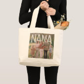 Aangepaste PhotoPop Oma Grote Tote Bag (Voorkant (product))