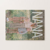 Aangepaste PhotoPop Oma Legpuzzel (Horizontaal)
