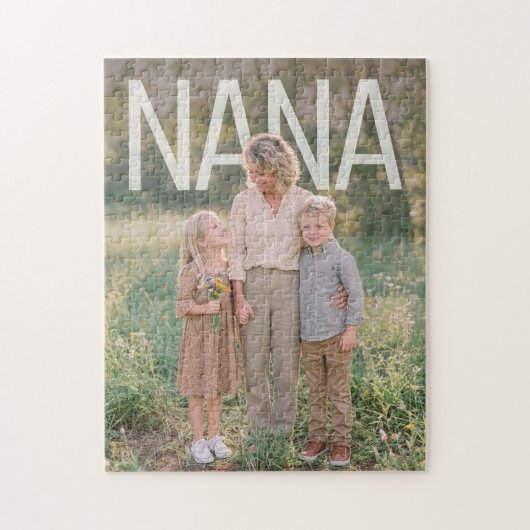 Aangepaste PhotoPop Oma Legpuzzel (Verticaal)