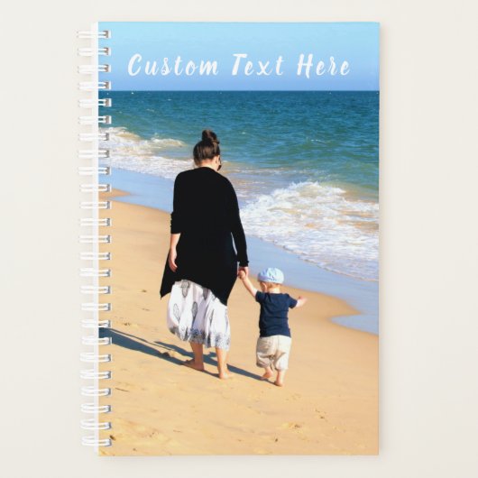 Aangepaste PhotoText Planner Uw familiefoto's (Voorkant)