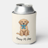 Aangepaste Pi Day Hond met Pi symbool | Happy Pi D Blikjeskoeler (Blikje Voorkant)