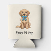 Aangepaste Pi Day Hond met Pi symbool | Happy Pi D Blikjeskoeler (Achterkant)