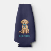 Aangepaste Pi Day Hond met Pi symbool | Happy Pi D Flesjeskoeler (Voorkant)