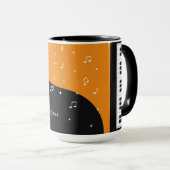 Aangepaste Piano Music-mokken Mok (Voorkant rechts)