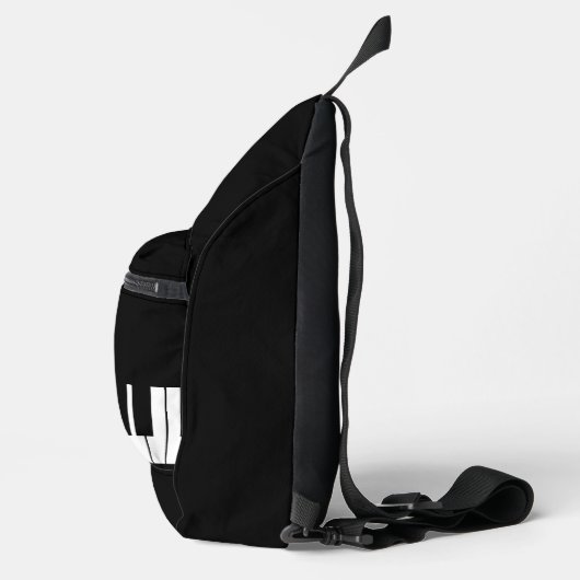 Aangepaste piano sleutels sling tas voor docent of (Rechts)