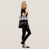 Aangepaste pianoketoestel toetsenbord Aangepaste m Tote Bag (Op model)