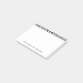 Aangepaste pianoketoestellen post-it® notes (Schuin)