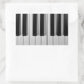Aangepaste pianoketten voor toetsenbord rechthoekige sticker (Tas)