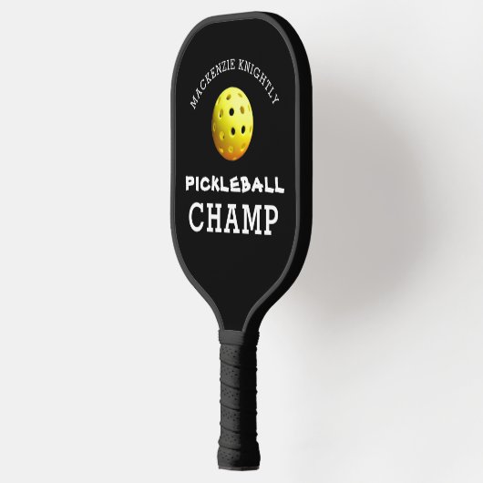 Aangepaste Pickleball CHAMP-kleur op maat Pickleball Paddle (Links)