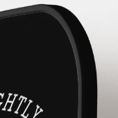 Aangepaste Pickleball CHAMP-kleur op maat Pickleball Paddle (Links Detail)