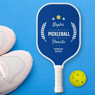 Aangepaste Pickleball Club Naam toevoegen Paddle