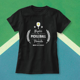 Aangepaste Pickleball Club Naam toevoegen T-shirt