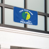 Aangepaste Pickleball Club Team Speler Pickler Bla Spandoek (Buitenkant Gebouw)