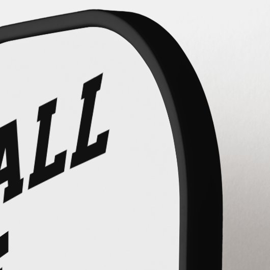 Aangepaste PICKLEBALL PADDLE Blank (Links Detail)