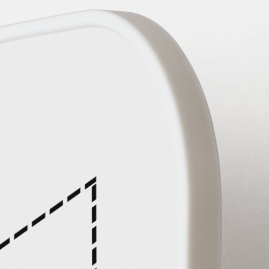 Aangepaste pickleball paddle, geen minimum aantal paddle (Links Detail)