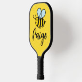 Aangepaste pickleball-paddle met leuk honingbijlog pickleball paddle (Links)