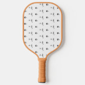 Aangepaste pickleball-peddels | Monogram & Logo Pickleball Paddle (Achterkant)