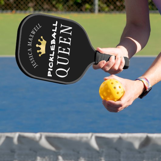 Aangepaste Pickleball QUEEN-kleuren Paddle (Insitu)