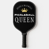 Aangepaste Pickleball QUEEN-kleuren Pickleball Paddle (Achterkant)
