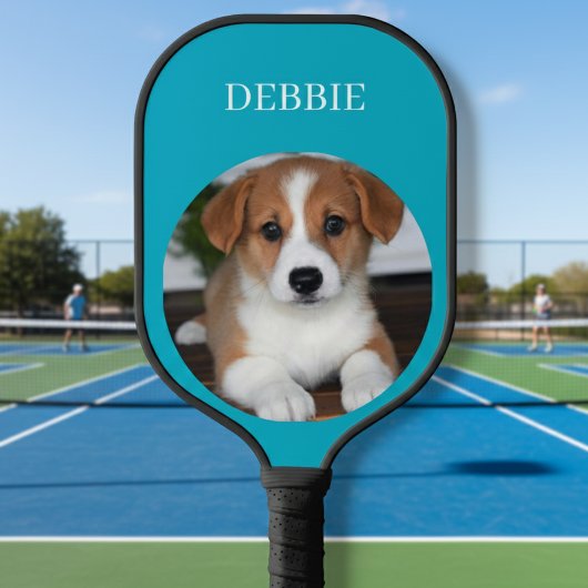 Aangepaste Pickleball Set met Foto & Naam van Huis Paddle