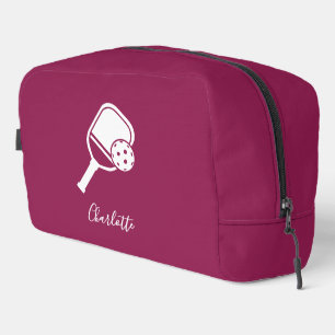 Aangepaste pickleball spelers swag script elke kle toilettasje