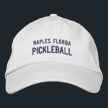 Aangepaste Pickleball Sportt Uw Stad, Team Club Na Geborduurde Pet<br><div class="desc">Het perfecte honkbalpet voor liefhebbers van pickleball. Voeg je plaats of team/clubnaam toe aan creëer een soort pickleball-pet. Ideaal voor teamwerk- of toernooi-evenementen.</div>