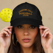 Aangepaste Pickleball Team Player Gift Geborduurde Pet
