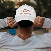 Aangepaste Pickleball Team Speler Naam Geborduurde Pet