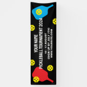 Aangepaste pickleball-toernooi outdoor bannerbord spandoek (Verticaal)