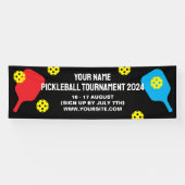Aangepaste pickleball-toernooi outdoor bannerbord spandoek (Horizontaal)