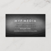 Aangepaste pigskin Football textuur Masculine Busi Visitekaartje (Achterkant)