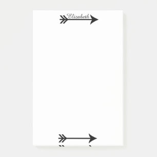 Aangepaste pijl post-it® notes