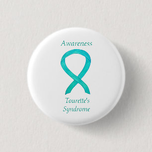 Aangepaste pin Tourette's Syndrome Awareness Ronde Button 3,2 Cm