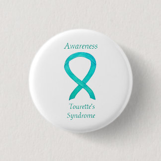 Aangepaste pin Tourette's Syndrome Awareness Ronde Button 3,2 Cm