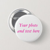 Aangepaste pinback-knoppen ronde button 5,7 cm (Voorkant /achterkant)