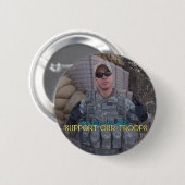 Aangepaste pincode ronde button 5,7 cm (Voorkant /achterkant)