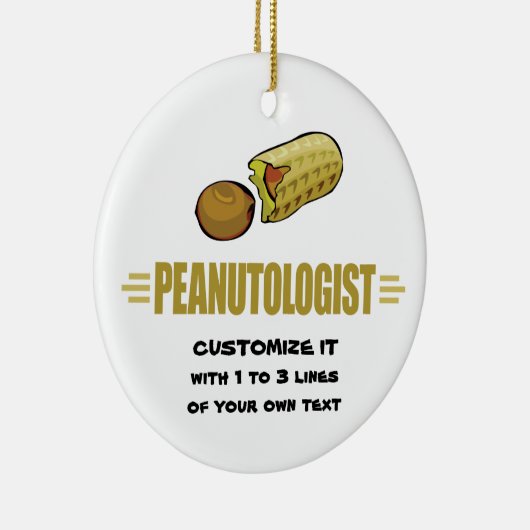 Aangepaste pinda keramisch ornament (Rechts)