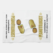 Aangepaste pinda theedoek (Horizontaal)