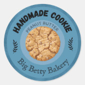 Aangepaste Pindakaas Cookie Labels (Voorkant)