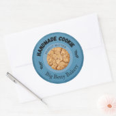 Aangepaste Pindakaas Cookie Labels (Envelop)