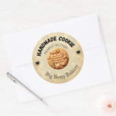 Aangepaste Pindakaas Cookie Labels (Envelop)