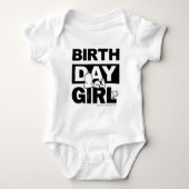 Aangepaste Pinda's | Snoopy Verjaardagsmeisje Romper (Voorkant)